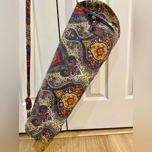 Boho Paisley Yoga Mat Bag